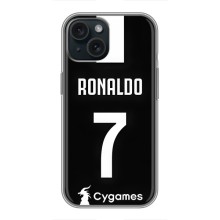 Чехол Криштиану Роналду для iPhone 15 (AlphaPrint) – RONALDO 7