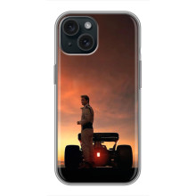 Чехол Формула1 на iPhone 15 (Ф1 Гейс)
