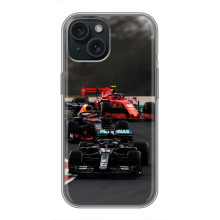 Чехол Формула1 на iPhone 15 (Гонка Ф1)