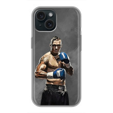 Чехол с картинкой Александр Усик для iPhone 15 – Олександр Усик