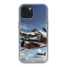 Чехол с мемом Тралалело тралала на iPhone 15 (Бомбардиро крокодило)