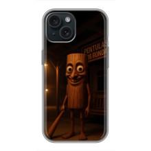 Чехол с мемом Тралалело тралала на iPhone 15 (Тунг тунг тунг сахур)