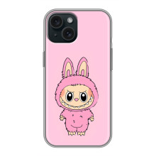 Чехол с Лабубу на iPhone 15