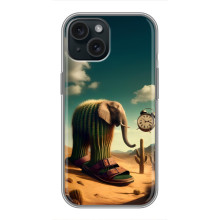 Чехол с мемами тралалело тралала для iPhone 15