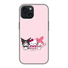Чехол с персонажем Куроми на iPhone 15 – Куроми Мелоди Китти