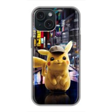 Чехол с Пикачу на iPhone 15