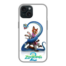 Чехол Зоотрополіс на iPhone 15