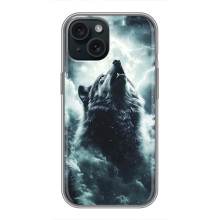 Чехол с картинкой «Хищники» для iPhone 15