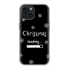 Рождественские, Праздничные Чехлы для Айфон 15 – Christmas loading