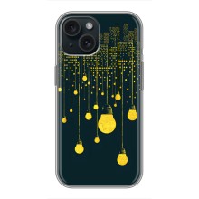 Силиконовые Чехлы Любимому человеку для iPhone 15 (Ночной город)