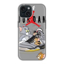 Силиконовый Чехол Nike Air Jordan на Айфон 15 – Air Jordan