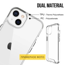 Чохол TPU Space Case transparent для Apple iPhone 16 Plus (6.7") – Прозорий