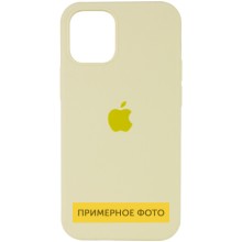 Чехол Silicone Case Full Protective (AA) для Apple iPhone 16 Plus (6.7") – Желтый