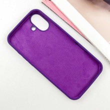 Чехол Silicone Case Full Protective (AA) для Apple iPhone 16 Plus (6.7") – Фиолетовый