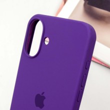 Чехол Silicone Case Full Protective (AA) для Apple iPhone 16 Plus (6.7") – Фиолетовый