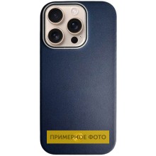 Чехол PC+Leather SGP with MagSafe для Apple iPhone 16 Plus (6.7") – Blue