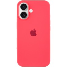 Чехол Silicone Case Full Protective (AA) для Apple iPhone 16 Plus (6.7") (Арбузный)