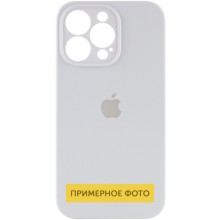 Чохол Silicone Case Full Camera Protective (AA) для Apple iPhone 16 Plus (6.7") – Білий