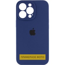 Чохол Silicone Case Full Camera Protective (AA) для Apple iPhone 16 Plus (6.7") – Синій