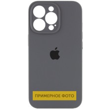 Чохол Silicone Case Full Camera Protective (AA) для Apple iPhone 16 Plus (6.7") – Сірий