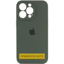 Чохол Silicone Case Full Camera Protective (AA) для Apple iPhone 16 Plus (6.7") – Зелений