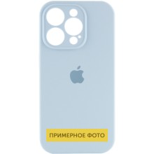 Чохол Silicone Case Full Camera Protective (AA) для Apple iPhone 16 Plus (6.7") – Блакитний