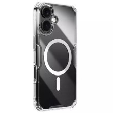 TPU чохол Nillkin Nature Pro Magnetic для Apple iPhone 16 Plus (6.7") – Прозорий