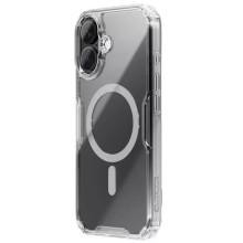 TPU чохол Nillkin Nature Pro Magnetic для Apple iPhone 16 Plus (6.7") – Прозорий