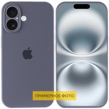 Чехол Silicone Case Full Camera Protective (AA) для Apple iPhone 16 Plus (6.7") – Серый