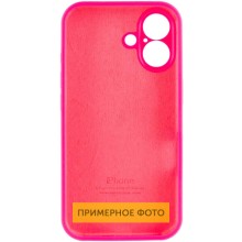 Чехол Silicone Case Full Camera Protective (AA) для Apple iPhone 16 Plus (6.7") – Розовый