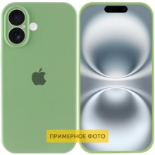 Чехол Silicone Case Full Camera Protective (AA) для Apple iPhone 16 Plus (6.7") – Мятный