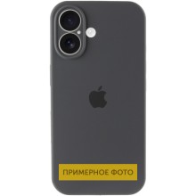 Чехол Silicone Case Full Camera Protective (AA) для Apple iPhone 16 Plus (6.7") – Серый