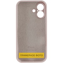 Чехол Silicone Case Full Camera Protective (AA) для Apple iPhone 16 Plus (6.7") – Серый