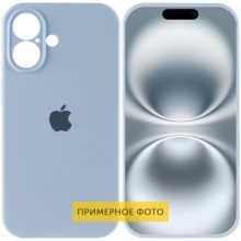 Чохол Silicone Case Full Camera Protective (AA) для Apple iPhone 16 Plus (6.7") – Блакитний