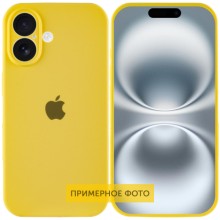 Чохол Silicone Case Full Camera Protective (AA) для Apple iPhone 16 Plus (6.7") – Жовтий