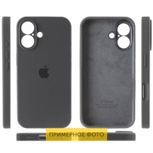 Чохол Silicone Case Full Camera Protective (AA) для Apple iPhone 16 Plus (6.7") – Сірий