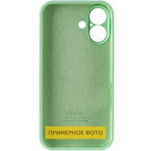 Чохол Silicone Case Full Camera Protective (AA) для Apple iPhone 16 Plus (6.7") – Зелений