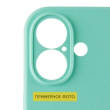 Чохол Silicone Case Full Camera Protective (AA) для Apple iPhone 16 Plus (6.7") – Бірюзовий