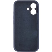 Чехол Silicone Case Full Camera Protective (AA) для Apple iPhone 16 Plus (6.7") – Темно-синий