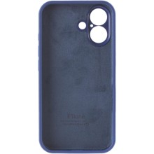 Чехол Silicone Case Full Camera Protective (AA) для Apple iPhone 16 Plus (6.7") – Синий
