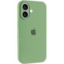 Чехол Silicone Case Full Camera Protective (AA) для Apple iPhone 16 Plus (6.7") – Мятный