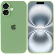 Чехол Silicone Case Full Camera Protective (AA) для Apple iPhone 16 Plus (6.7") – Мятный