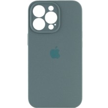 Чехол Silicone Case Full Camera Protective (AA) для Apple iPhone 16 Plus (6.7") – Зеленый