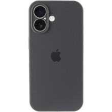 Чехол Silicone Case Full Camera Protective (AA) для Apple iPhone 16 Plus (6.7") – Серый