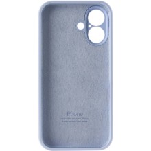 Чохол Silicone Case Full Camera Protective (AA) для Apple iPhone 16 Plus (6.7") – Блакитний