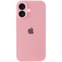 Чохол Silicone Case Full Camera Protective (AA) для Apple iPhone 16 Plus (6.7") – Рожевий