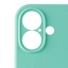 Чохол Silicone Case Full Camera Protective (AA) для Apple iPhone 16 Plus (6.7") – Бірюзовий