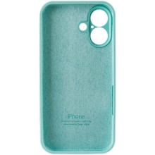 Чохол Silicone Case Full Camera Protective (AA) для Apple iPhone 16 Plus (6.7") – Бірюзовий