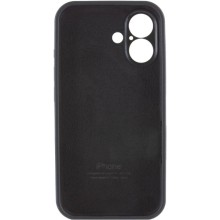 Чехол Silicone Case Full Camera Protective (AA) для Apple iPhone 16 Plus (6.7") – Черный