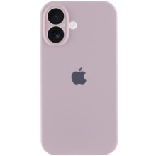 Чехол Silicone Case Full Camera Protective (AA) для Apple iPhone 16 Plus (6.7") – Розовый